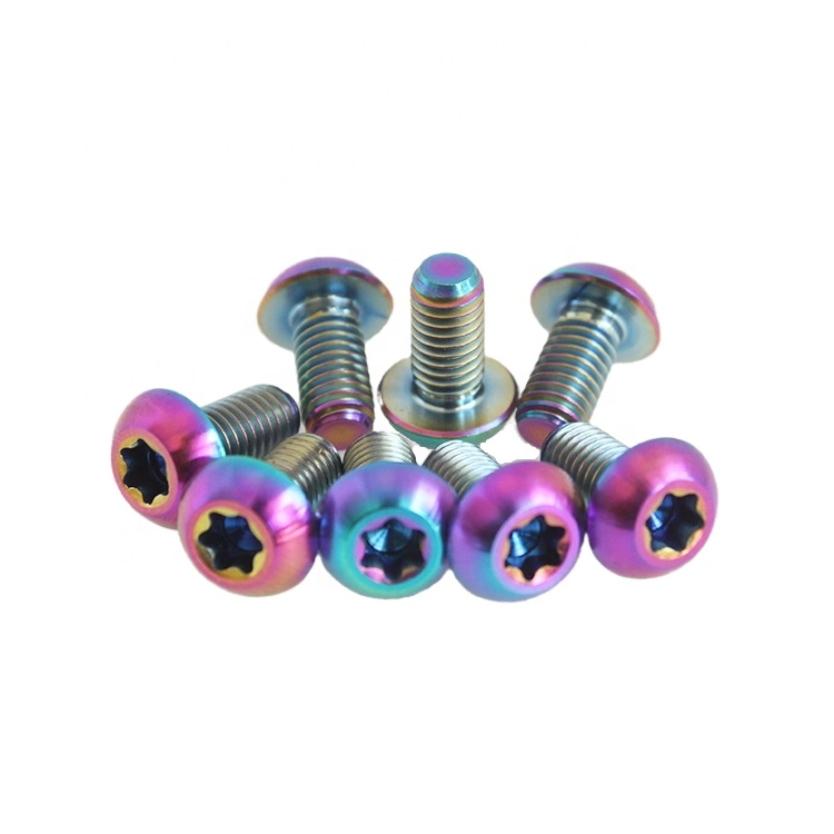 Gr5 Tc4 Ti-6al-4V Titanium Fastener for Bicycle Screw Bolt